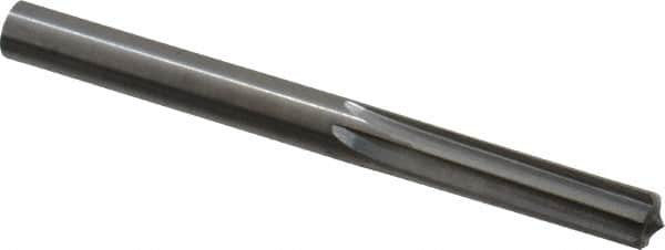 Hertel - 0.293" Solid Carbide 6 Flute Chucking Reamer - Straight Flute, 0.293" Straight Shank, 1-1/8" Flute Length, 3-1/4" OAL - Americas Industrial Supply