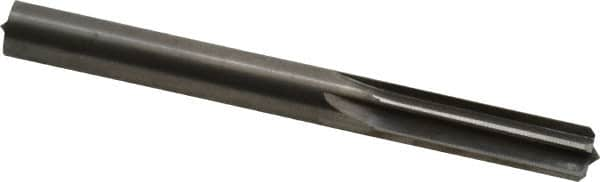 Hertel - 0.34" Solid Carbide 6 Flute Chucking Reamer - Straight Flute, 0.34" Straight Shank, 1-1/4" Flute Length, 3-1/2" OAL - Americas Industrial Supply