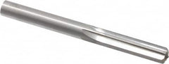 Hertel - 0.341" Solid Carbide 6 Flute Chucking Reamer - Straight Flute, 0.341" Straight Shank, 1-1/4" Flute Length, 3-1/2" OAL - Americas Industrial Supply