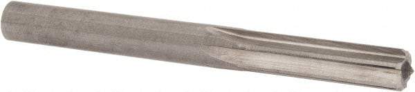Hertel - 11/32" Solid Carbide 6 Flute Chucking Reamer - Straight Flute, 11/32" Straight Shank, 1-1/4" Flute Length, 3-1/2" OAL - Americas Industrial Supply