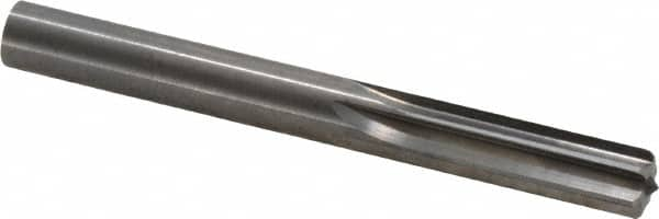 Chucking Reamer: 0.366″ Dia, 3-1/2″ OAL, 1-1/4″ Flute Length, Straight Shank, Solid Carbide 6 Flute, RH