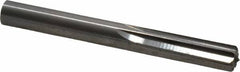 Hertel - 0.367" Solid Carbide 6 Flute Chucking Reamer - Straight Flute, 0.367" Straight Shank, 1-1/4" Flute Length, 3-1/2" OAL - Americas Industrial Supply