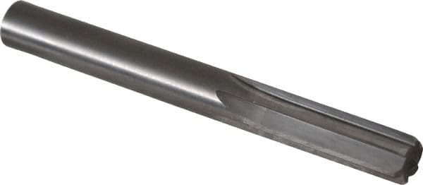 Hertel - 0.383" Solid Carbide 6 Flute Chucking Reamer - Straight Flute, 0.383" Straight Shank, 1-1/4" Flute Length, 3-1/2" OAL - Americas Industrial Supply