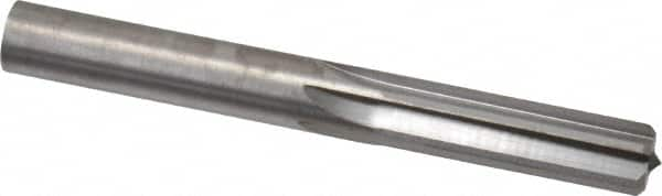 Hertel - 0.395" Solid Carbide 6 Flute Chucking Reamer - Straight Flute, 0.395" Straight Shank, 1-1/4" Flute Length, 3-1/2" OAL - Americas Industrial Supply