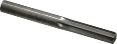 Hertel - 0.435" Solid Carbide 6 Flute Chucking Reamer - Straight Flute, 0.435" Straight Shank, 1-3/8" Flute Length, 4" OAL - Americas Industrial Supply