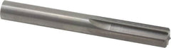 Hertel - 0.471" Solid Carbide 6 Flute Chucking Reamer - Straight Flute, 0.471" Straight Shank, 1-3/8" Flute Length, 4" OAL - Americas Industrial Supply