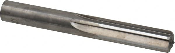 Hertel - 1/2" Solid Carbide 6 Flute Chucking Reamer - Straight Flute, 1/2" Straight Shank, 1-1/2" Flute Length, 4" OAL - Americas Industrial Supply