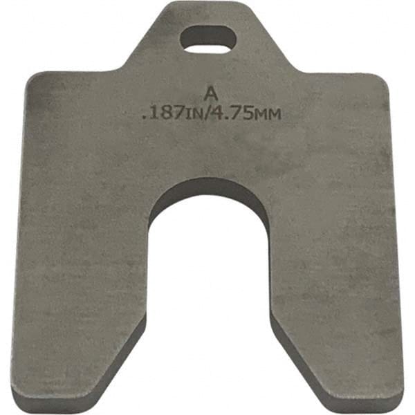 Maudlin Products - Metal Shim Stock Type: Slotted Shim Material: Stainless Steel - Americas Industrial Supply