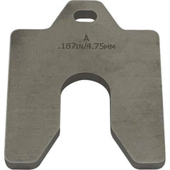 Maudlin Products - Metal Shim Stock Type: Slotted Shim Material: Stainless Steel - Americas Industrial Supply