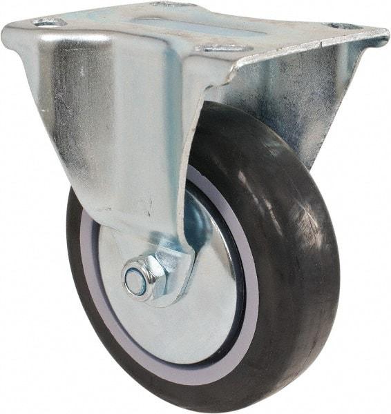 Value Collection - Tool Box Polypropylene Caster - 6-5/8" Wide x 4-5/8" Deep x 3-1/4" High, Black, For 26" Wide Cabinets, 29" & 34" Wide Roller Cabinets - Americas Industrial Supply