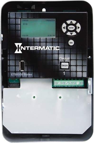 Intermatic - 365 Day Astronomical Indoor Digital Electronic Timer Switch - 4,000 On/Off, 120 to 277 VAC, 50/60 Hz, - Americas Industrial Supply