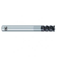 3mm x 6mm x 5mm x 60mm 4Fl 0.5mm C/R Carbide End Mill - WXS - Americas Industrial Supply