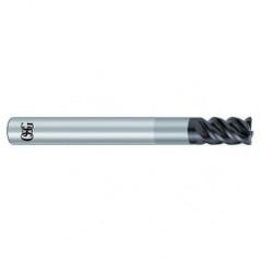 4mm x 6mm x 6mm x 80mm 4Fl 0.5mm C/R Carbide End Mill - WXS - Americas Industrial Supply