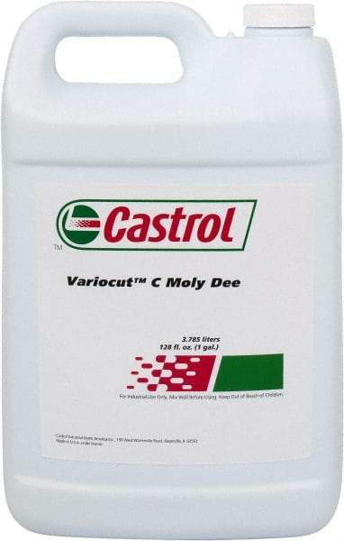 Castrol - Variocut C Moly Dee, 1 Gal Bottle Cutting & Tapping Fluid - Straight Oil - Americas Industrial Supply