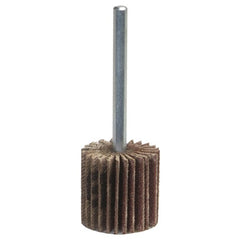 1″ × 5/8″ × 1/4″ Super Finish Flap Wheel 80 Grit Aluminum Oxide - Americas Industrial Supply