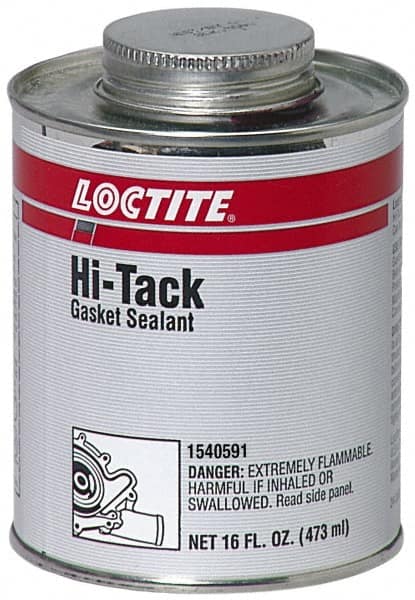 Loctite - 16 oz Can Red Polyurethane Gasket Sealant - Series 154 - Americas Industrial Supply