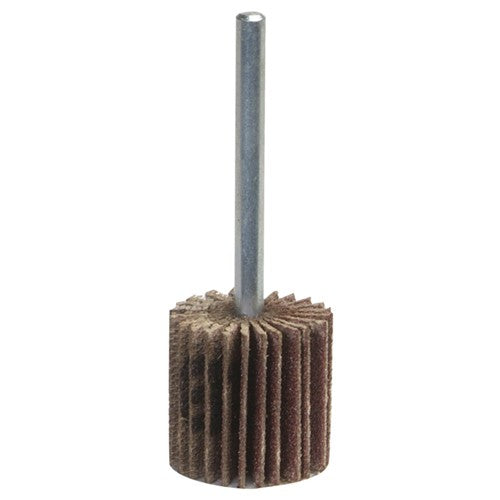 1″ × 1″ × 1/4″ Super Finish Flap Wheel 120 Grit Aluminum Oxide - Americas Industrial Supply
