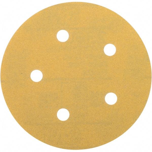 3M - 5" Diam, 180 Grit, Aluminum Oxide Hook & Loop Disc - Fine Grade, Coated, Series 255L - Americas Industrial Supply