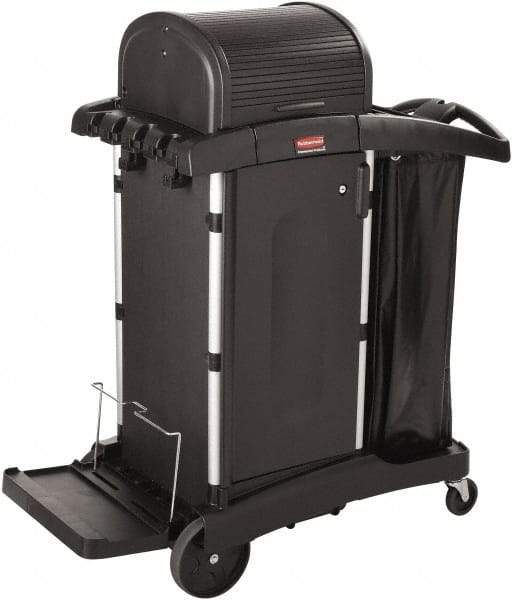 Rubbermaid - Aluminum & Structural Web Plastic Janitor Cart - 22" Width - Americas Industrial Supply