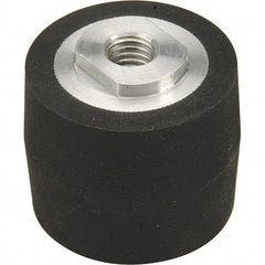 Dynabrade - 4" Diam x 1-1/2" Wide Contact Wheel - Standard, 70 Duro Neoprene Face - Americas Industrial Supply