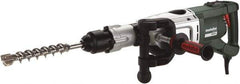 Metabo - 120 Volt 2" SDS Max Chuck Electric Rotary Hammer - 0 to 1,950 BPM, 0 to 125 RPM, Reversible - Americas Industrial Supply