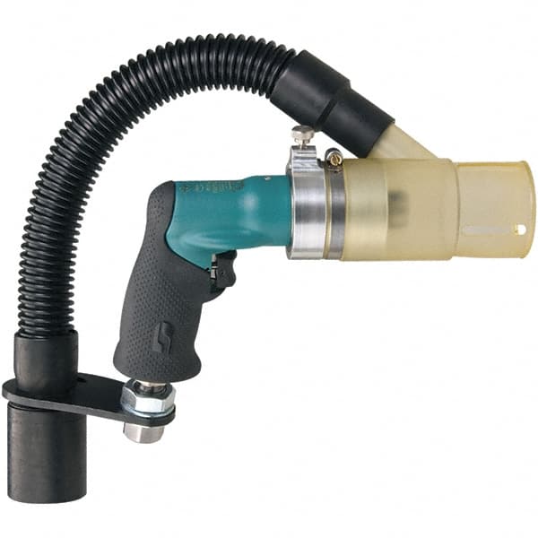 Dynabrade - 1/4" Keyed Chuck - Pistol Grip Handle, 3,600 RPM, 0.4 hp, 90 psi - Americas Industrial Supply