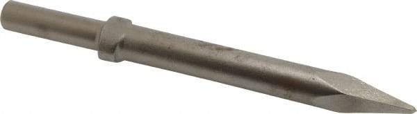 Ingersoll-Rand - 9" OAL, 0.7" Shank Diam, Moil Point Chisel - Round Drive, Round Shank, Steel - Americas Industrial Supply