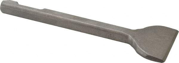 Ingersoll-Rand - 2" Head Width, 7" OAL, 1/2" Shank Diam, Scaling Chisel - CP Shank, Steel - Americas Industrial Supply