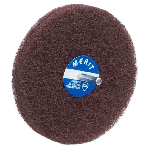 5″ × 1/2″ with 1/4″ Spindle Non-Woven Spindle - Mounted Disc Medium Grit Aluminum Oxide - Americas Industrial Supply