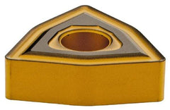 Sumitomo - WNMG432 EEX Grade AC630M Carbide Turning Insert - Al2O3 Finish, 80° Trigon, 1/2" Inscr Circle, 3/16" Thick, 1/32" Corner Radius - Americas Industrial Supply