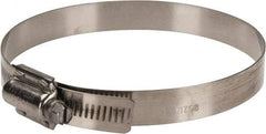 IDEAL TRIDON - SAE Size 512, 4-1/4 to 5-1/8" Diam, Stainless Steel High Torque Worm Drive Clamp - 5/8" Wide, Material Grade 304, Series 60 - Americas Industrial Supply