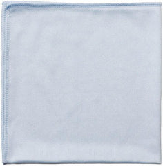 Rubbermaid - Dry Microfiber Wipes - Packet, 16" x 16" Sheet Size, Blue - Americas Industrial Supply