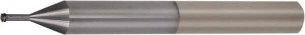 Vargus - M6x1 ISO, 0.189" Cutting Diam, 5 Flute, Solid Carbide Helical Flute Thread Mill - Internal Thread, 17/32" LOC, 3" OAL, 1/4" Shank Diam - Americas Industrial Supply