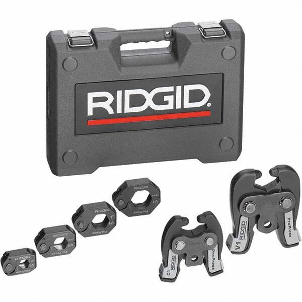 Ridgid - Presser Replacement Jaws Type: Press Ring Kit Jaw Size Range: 1/2" to 1-1/4" (Inch) - Americas Industrial Supply