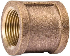 Value Collection - Class 125, 1/2" Internal Pipe, Red Brass Coupling - MPT - Americas Industrial Supply