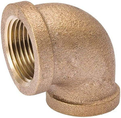 Value Collection - Class 125, 1 x 3/4" Internal Pipe, Red Brass 90° Elbow - MPT - Americas Industrial Supply