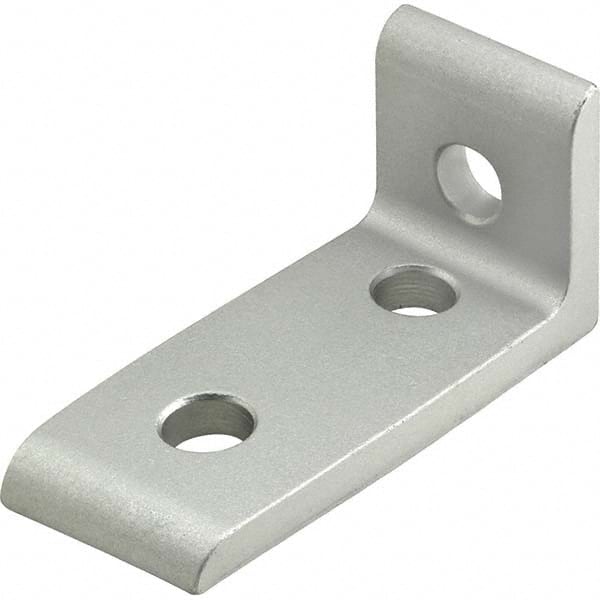 80/20 Inc. - 1" Wide x 2" High x 7/8" Long Open Shelving Corner L-Bracket - Americas Industrial Supply