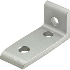 80/20 Inc. - 1" Wide x 2" High x 7/8" Long Open Shelving Corner L-Bracket - Americas Industrial Supply