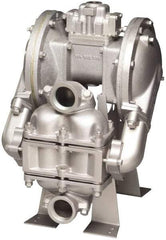 SandPIPER - Air Operated Diaphragm Pump - Neoprene Diaphragm, Aluminum Housing - Americas Industrial Supply