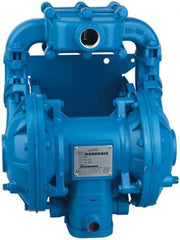 SandPIPER - Air Operated Diaphragm Pump - PTFE Diaphragm, Aluminum Housing - Americas Industrial Supply