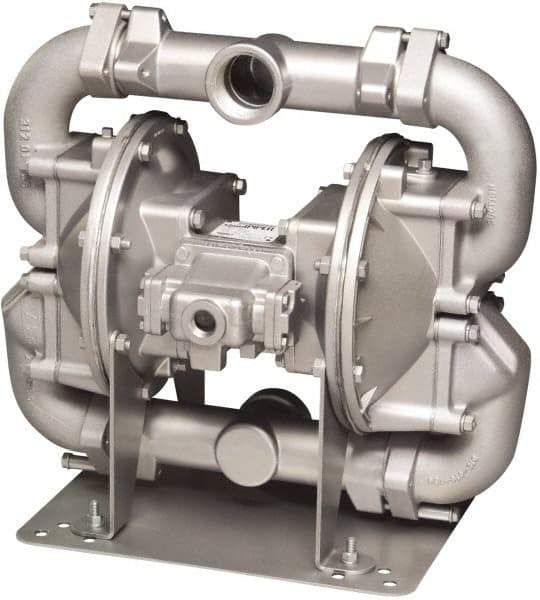 SandPIPER - Air Operated Diaphragm Pump - EPDM Diaphragm, Aluminum Housing - Americas Industrial Supply