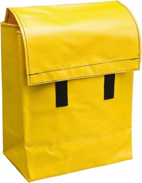 Allegro - Full Face Mask Face Shield Storage Bag - Nylon & Vinyl-Coated Fabric, 5" Long x 9" Wide, 500 Cu In Capacity - Americas Industrial Supply