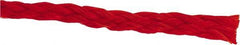 Value Collection - 1,000' Max Length Polypropylene Hollow Braid Flexible Rope - 1/4" Diam, 124 Lb Capacity - Americas Industrial Supply