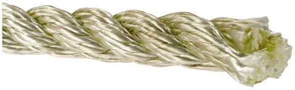 Value Collection - 600' Max Length Nylon Twisted Rope - 1" Diam, 2,779 Lb Capacity - Americas Industrial Supply