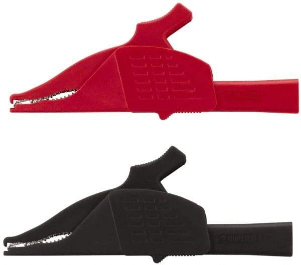 Milwaukee Tool - Black/Red Electrical Test Equipment Clip - Use with 2205-20, 2206-20, 2207-20, 2216-20, 2217-20, 2235-20, 2236-20, 2237-20, 2238-21 & 2239-21 Milwaukee Meters - Americas Industrial Supply