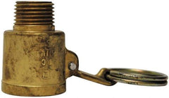 EVER-TITE Coupling Products - 4" Brass Cam & Groove Suction & Discharge Hose Female Coupler Female NPT Thread - Part D, 4" Thread, 100 Max psi - Americas Industrial Supply