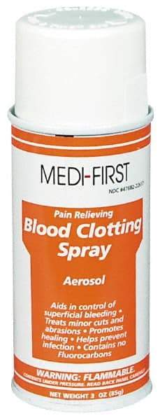 Medique - 3 oz Wound Care Spray - Comes in Aerosol Can, Blood Clotting Spray - Americas Industrial Supply