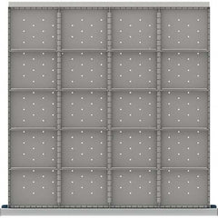 LISTA - 20-Compartment Drawer Divider Layout for 3.15" High Drawers - Americas Industrial Supply