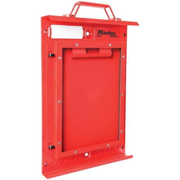 Master Lock - Group Lockout Boxes Portable or Wall Mount: Wall Mount Maximum Number of Padlocks: 0 - Americas Industrial Supply