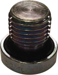 Parker - M22x1.5 Male Thread, Steel Industrial Pipe Hollow Hex Plug - Metric, 5,800 psi - Americas Industrial Supply